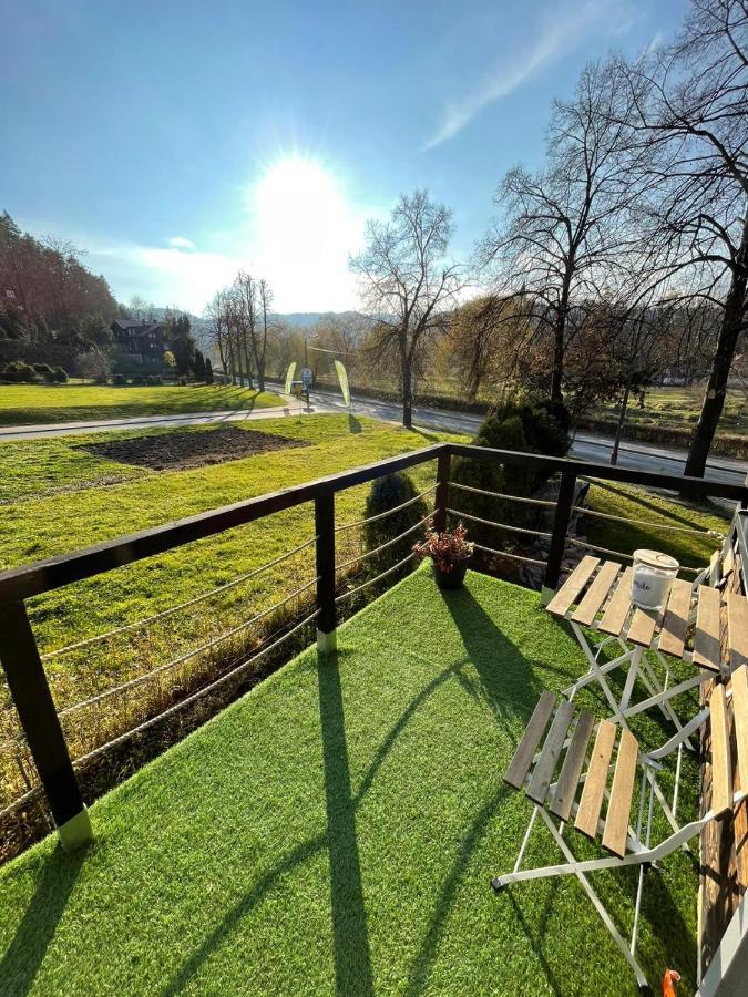 Willa Piwniczka Apartament Jahlowej Piwniczna-Zdroj Esterno foto